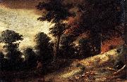 BROUWER, Adriaen, Twilight Landscape